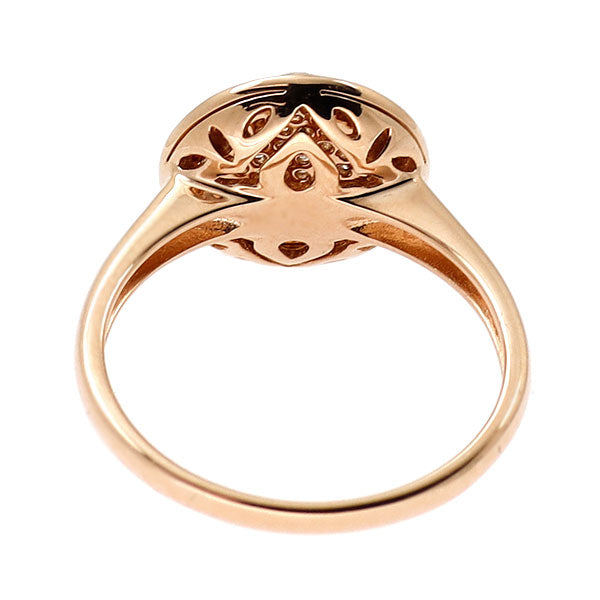 K18PG ダイヤモンド リング 0.18ct