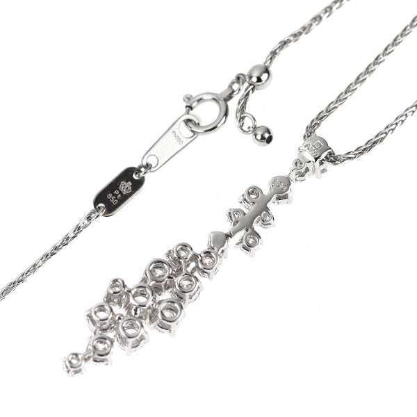 ロイヤルアッシャー Pt900/Pt850 ダイヤモンド ペンダントネックレス 1.80ct