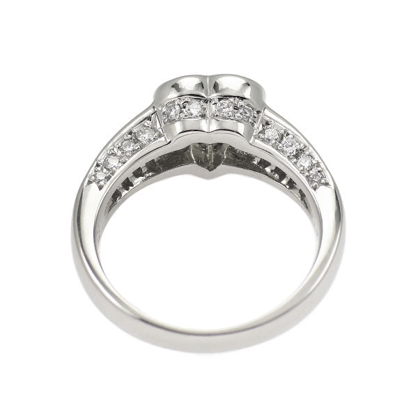 Pt900 ハートシェイプ ダイヤモンド リング 1.01ct D0.75ct