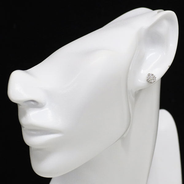 K18WG ダイヤモンド ピアス 0.50ct