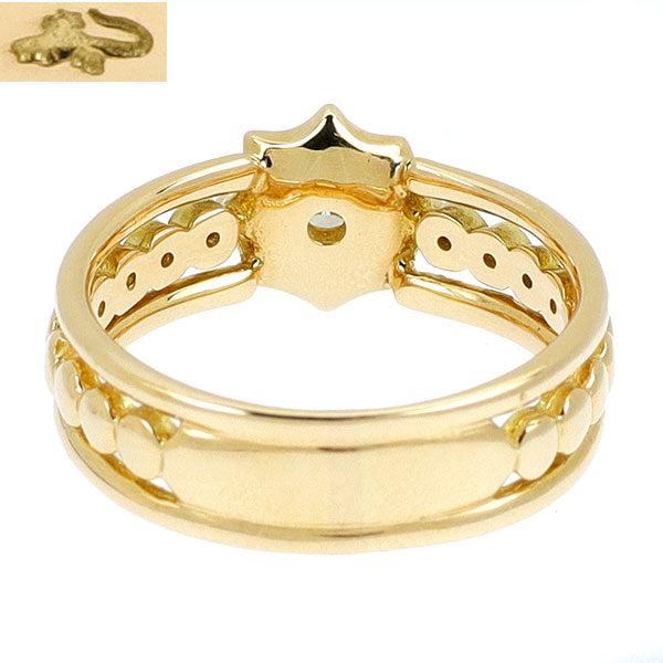 インプレッセ K18YG ダイヤモンド リング 0.26ct