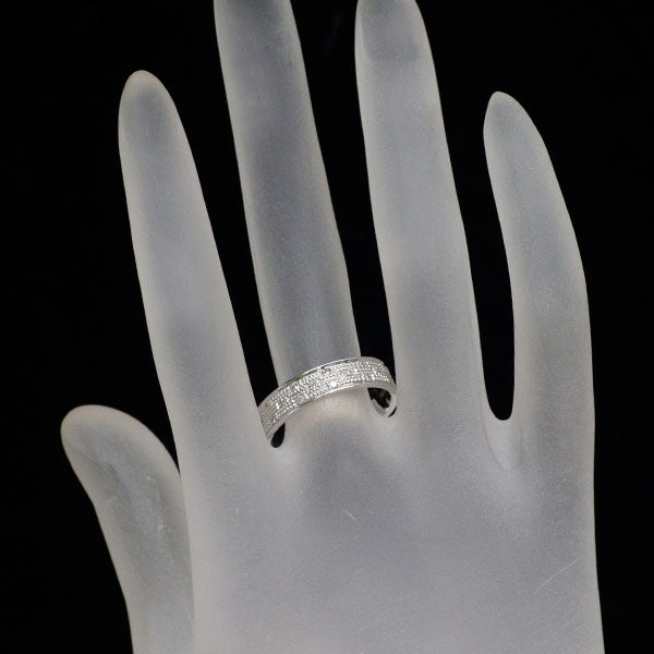 K18WG ダイヤモンド リング 0.36ct
