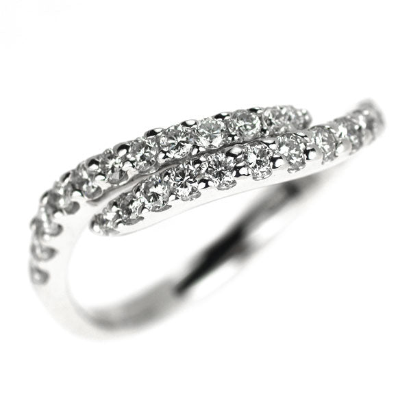 ポンテヴェキオ K18WG ダイヤモンド リング 0.50ct