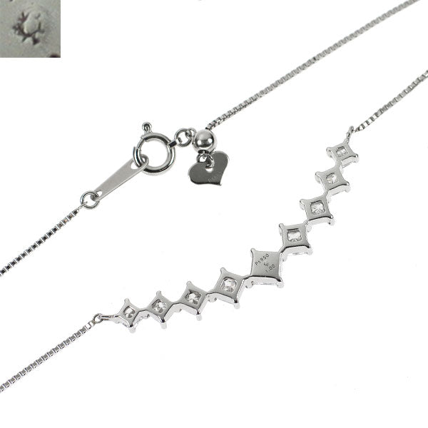 カナディアンダイヤモンド Pt950/ Pt850 ダイヤモンド ペンダントネックレス 1.00ct