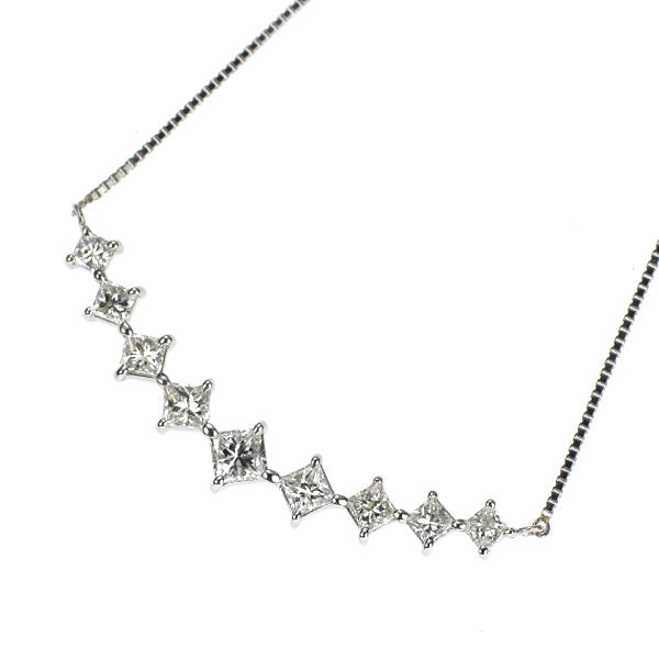カナディアンダイヤモンド Pt950/ Pt850 ダイヤモンド ペンダントネックレス 1.00ct
