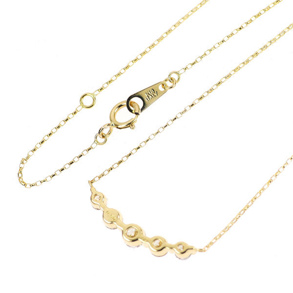 K18YG ダイヤモンド ペンダントネックレス 0.50ct