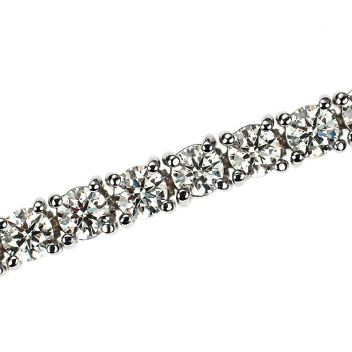 Pt850 H&C ダイヤモンド テニス ブレスレット 5.33ct — セルビー
