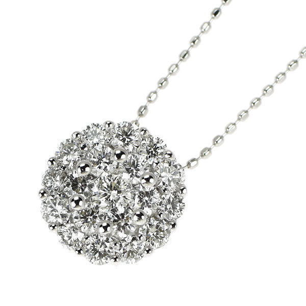 K18WG ダイヤモンド ペンダントネックレス 1.00ct — セルビー