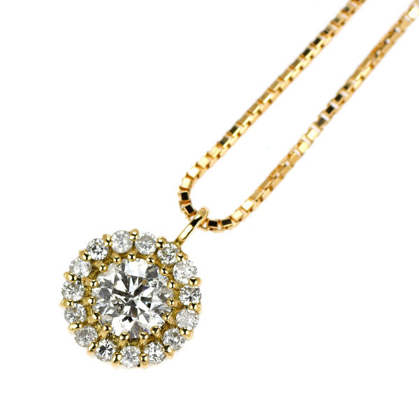 K18YG ダイヤモンド ペンダントネックレス 0.40ct — セルビー K18YG ダイヤモンド ペンダントネックレス 0.40ct — セルビー