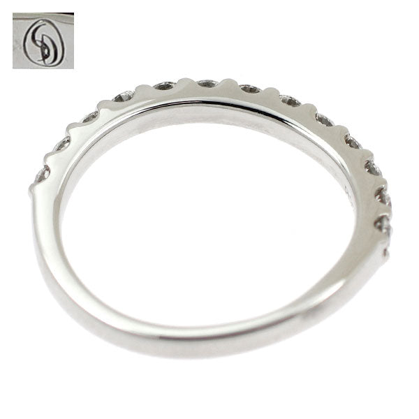 ダイヤモンドシライシ Pt950 ダイヤモンド リング 0.403ct ハーフエタニティ