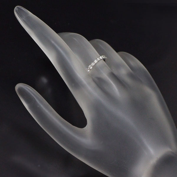 ダイヤモンドシライシ Pt950 ダイヤモンド リング 0.403ct ハーフエタニティ