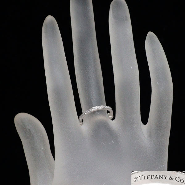 ティファニー K18WG ダイヤモンド リング 0.14ct ロック