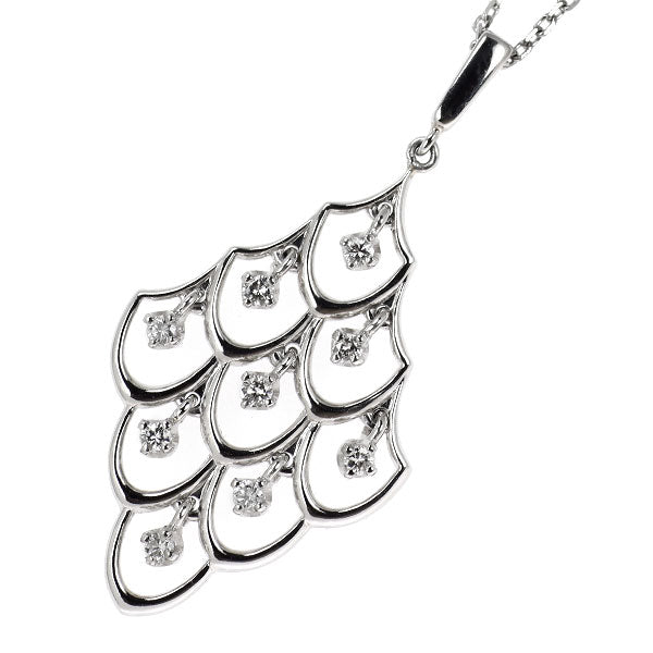 ミキモト Pt900/ Pt950 ダイヤモンド ペンダントネックレス 0.22ct