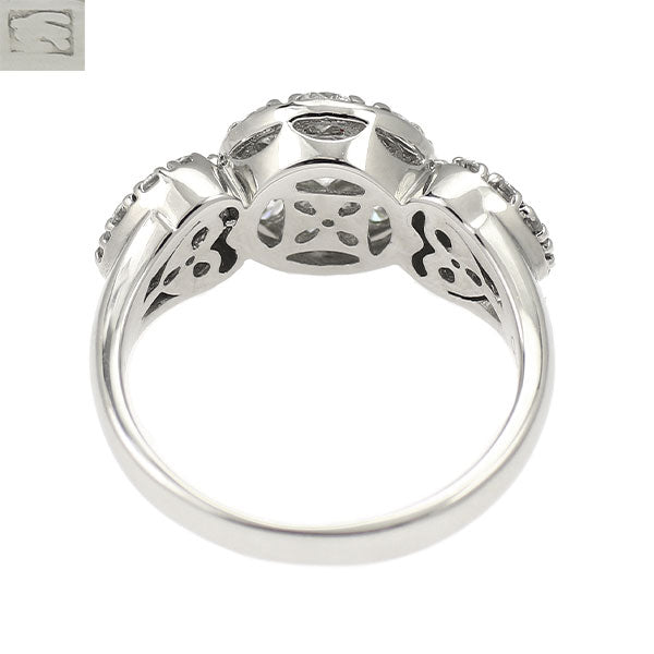 セイコー Pt900 ダイヤモンド リング 0.44ct D1.06ct