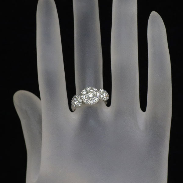 セイコー Pt900 ダイヤモンド リング 0.44ct D1.06ct