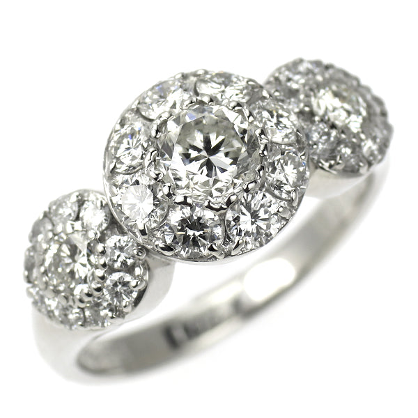 セイコー Pt900 ダイヤモンド リング 0.44ct D1.06ct