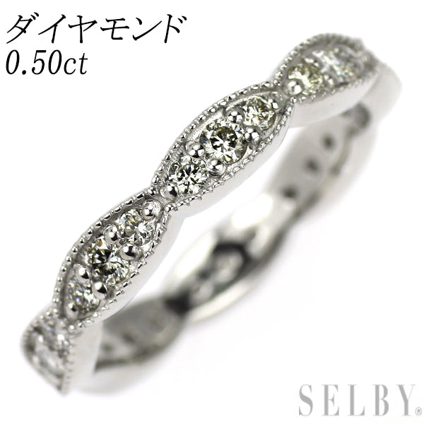 Pt900 ダイヤモンド リング 0.50ct