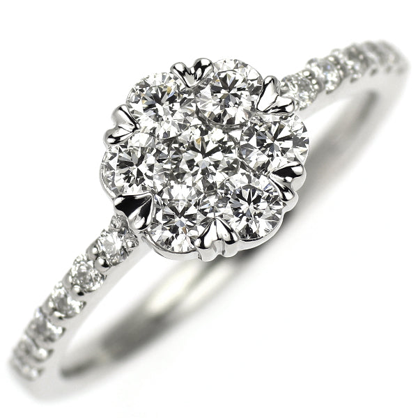 Pt900 ダイヤモンド リング 0.64ct