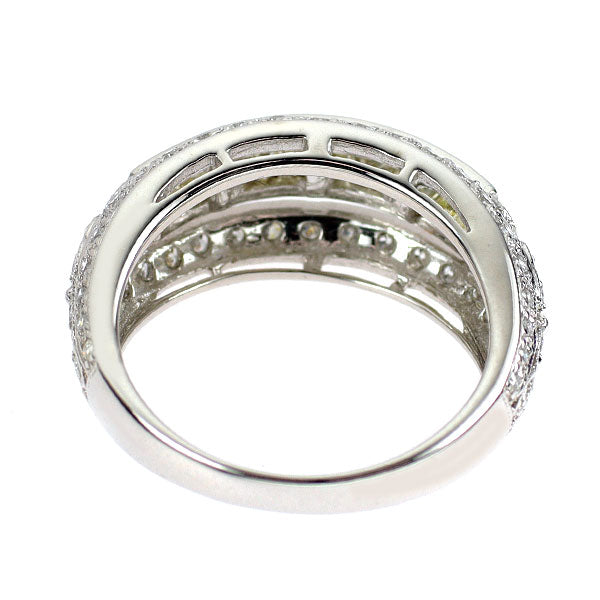 K18WG ダイヤモンド リング 1.32ct