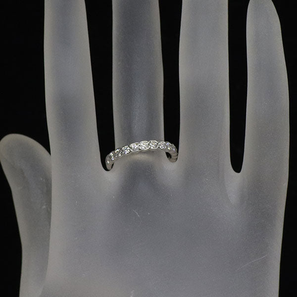 pt900リング　フルエタニティーダイヤモンド0.55ct Pt900 ダイヤモンド リング 0.55ct ハーフエタニティ — セルビー
