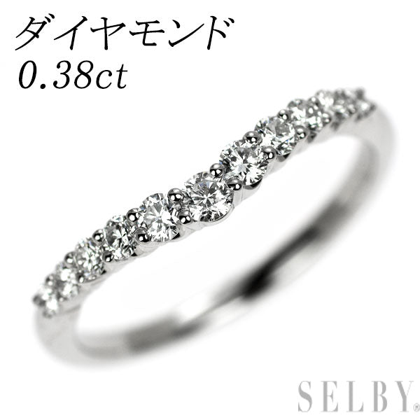 Pt950 ダイヤモンド リング 0.38ct