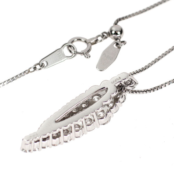 Pt900/ Pt850 ダイヤモンド ペンダントネックレス 1.00ct