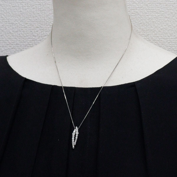 Pt900/ Pt850 ダイヤモンド ペンダントネックレス 1.00ct
