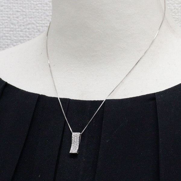 Pt900/ Pt850 ダイヤモンド ペンダントネックレス 0.50ct