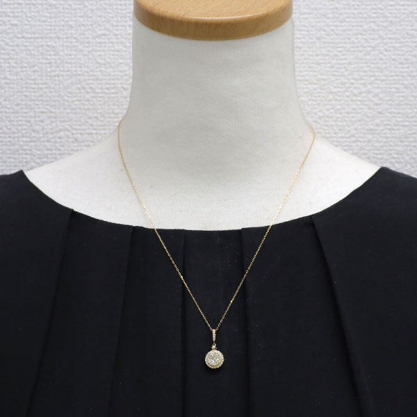 K18YG ダイヤモンド ペンダントネックレス 0.60ct