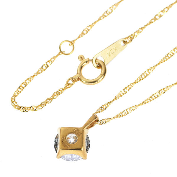 K24 ダイヤモンド ペンダントネックレス 1.350ct