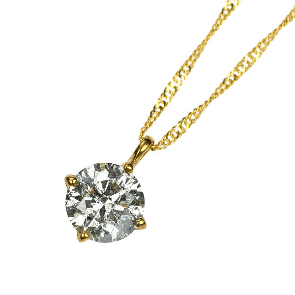 K24 ダイヤモンド ペンダントネックレス 1.350ct