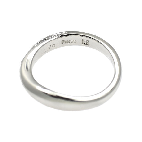 俄 Pt950 ダイヤモンド リング 0.20ct 綺羅