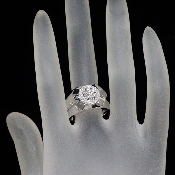 K18WG ダイヤモンド リング 0.62ct