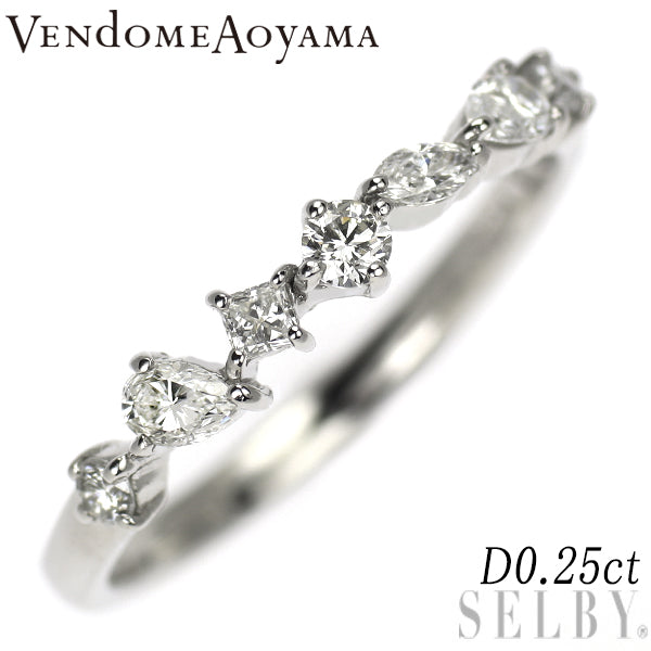 ヴァンドーム青山 Pt950 ダイヤモンド リング 0.25ct