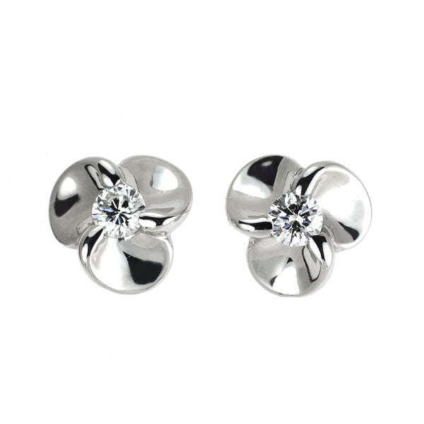 Pt850.Pt900ダイヤモンドピアス Pt900/ Pt850 ダイヤモンド ピアス 0.21ct — セルビーオンラインストア