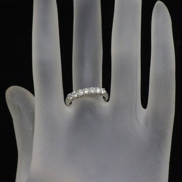 Pt900 ダイヤモンド リング 0.55ct 一文字