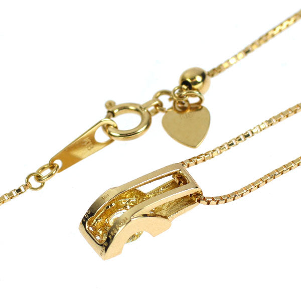 K18YG ダイヤモンド ペンダントネックレス 0.210ct D0.03ct