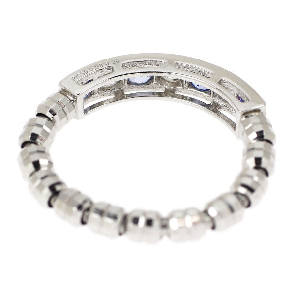 Pt950 タンザナイト ダイヤモンド リング 0.33ct 0.20ct — セルビー