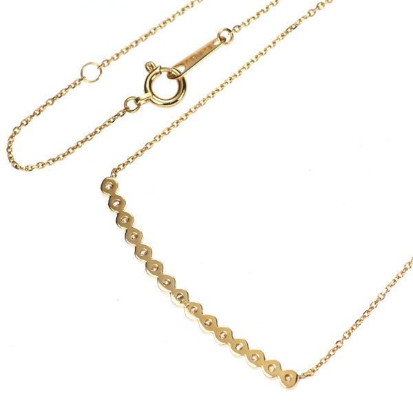 K18YG ダイヤモンド ペンダントネックレス 0.15ct