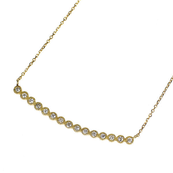 K18YG ダイヤモンド ペンダントネックレス 0.15ct