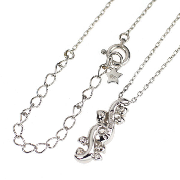 スタージュエリー Pt950 ダイヤモンド ペンダントネックレス 0.16ct