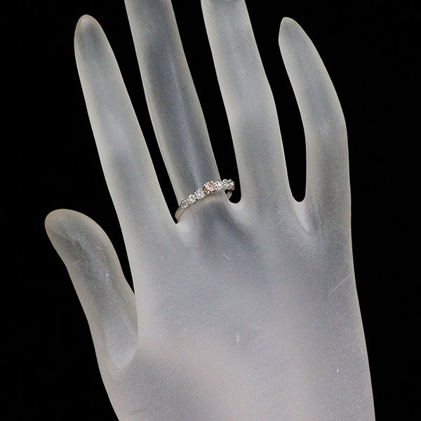 希少 Pt900 天然ピンク ダイヤモンド リング 0.138ct FLBP I1 G/Fair D0.10ct