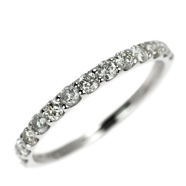 Pt900 ダイヤモンド リング 0.50ct ハーフエタニティ — セルビー