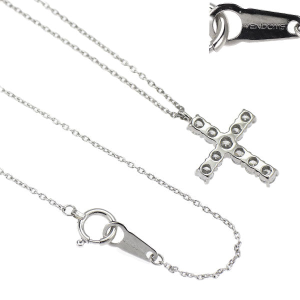 ヴァンドーム青山 Pt850/Pt900 ダイヤモンド 0.50ct クロス — セルビー