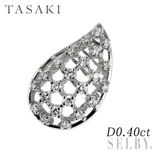 田崎真珠 Pt900 ダイヤモンド ペンダントトップ 0.40ct — セルビー