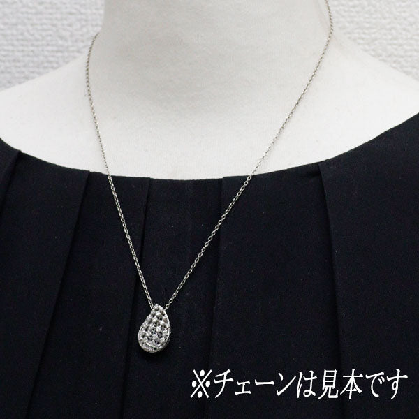 田崎真珠 Pt900 ダイヤモンド ペンダントトップ 0.40ct