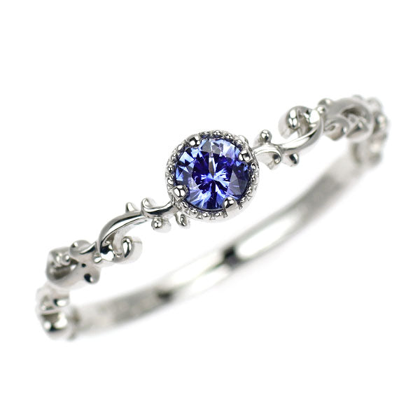 Pt900 サファイア リング 0.193ct — セルビーオンラインストア