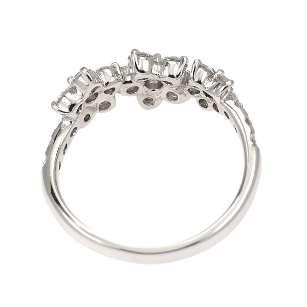 Pt900 H＆C ダイヤモンド リング 1.00ct フラワー