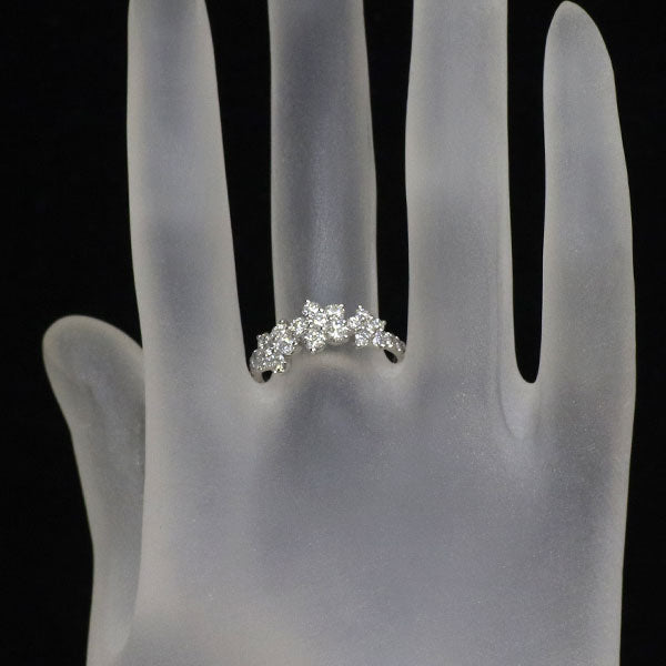 Pt900 H＆C ダイヤモンド リング 1.00ct フラワー