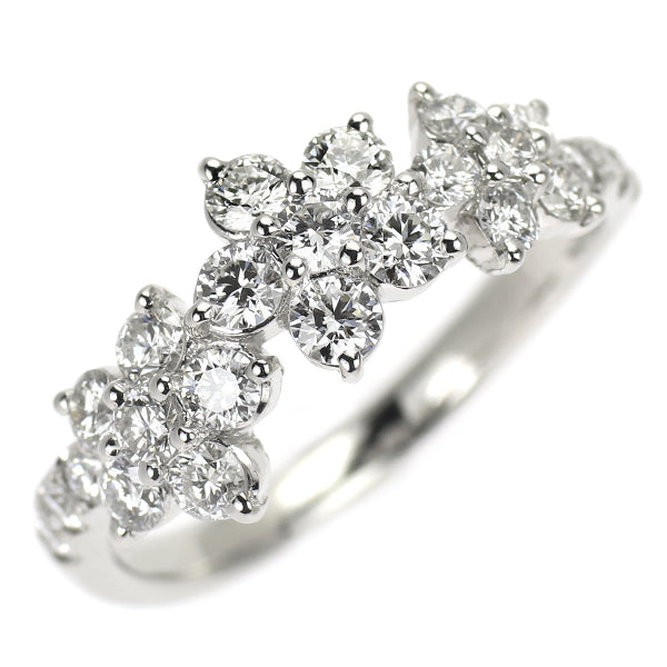 Pt900 H＆C ダイヤモンド リング 1.00ct フラワー